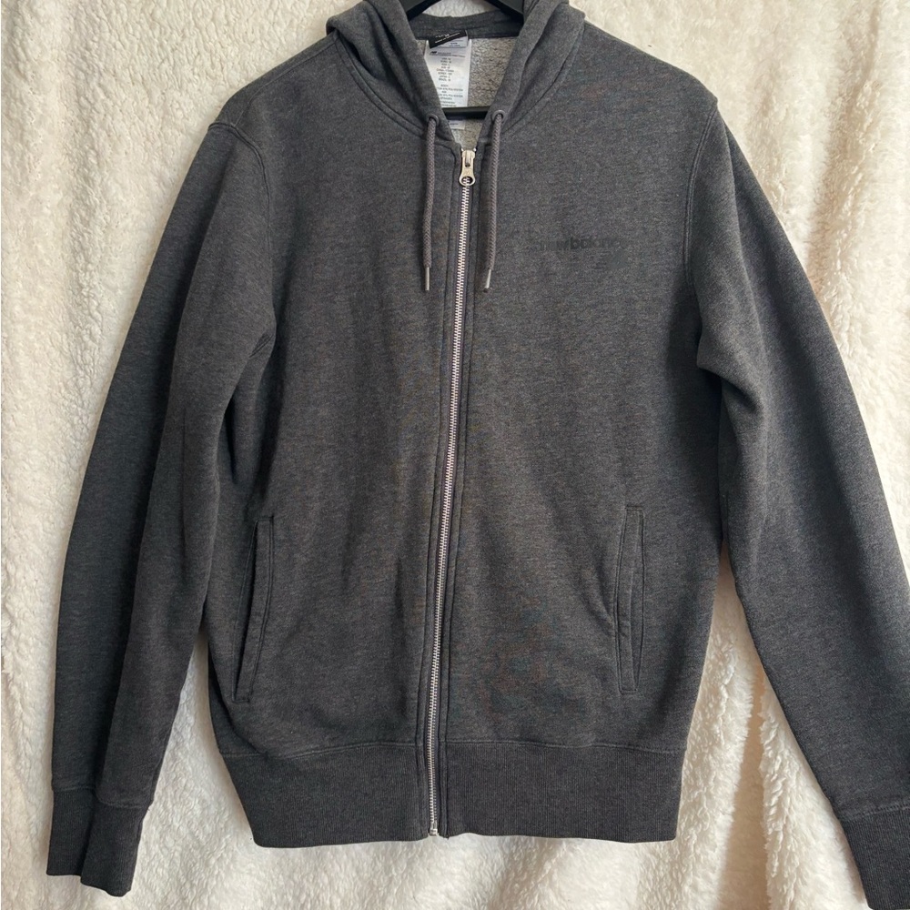 New Balance Gray Zip Up Sweater